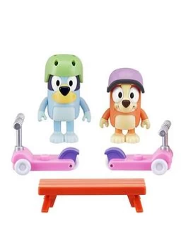 image of Bluey Scooter Time - Bluey & Bingo