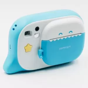 Image of Creacam Instant Camera with 2 Packs of Paper - Blue