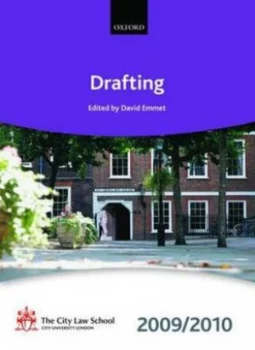 Image of Drafting 2009-2010 by The City Law School Paperback