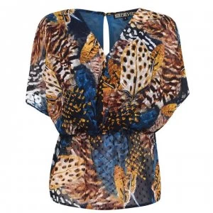 Image of Biba Kimono Blouse - Feather