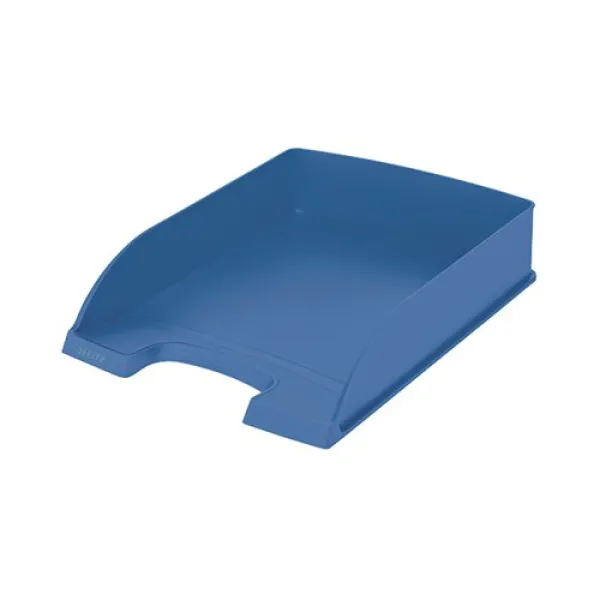 image of Leitz Recycle Letter Tray Plus A4 Blue 52275030