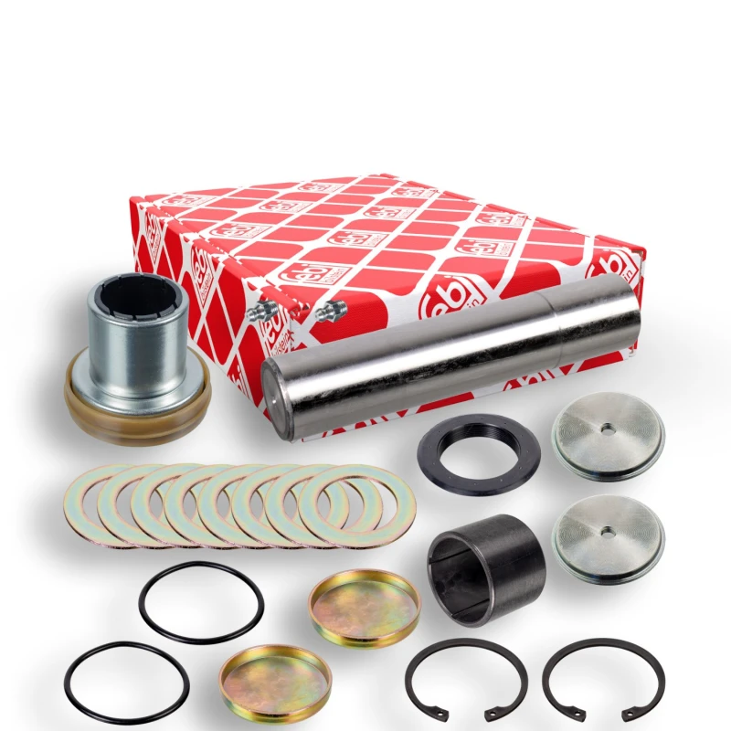 Image of FEBI BILSTEIN 172052 Repair Kit, stub axle pin Front Axle Right Repair Kit,stub axle pin (652)