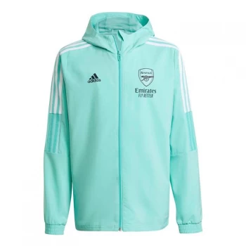 Image of adidas Arsenal Presentation Jacket 2021 2022 Junior - Mint