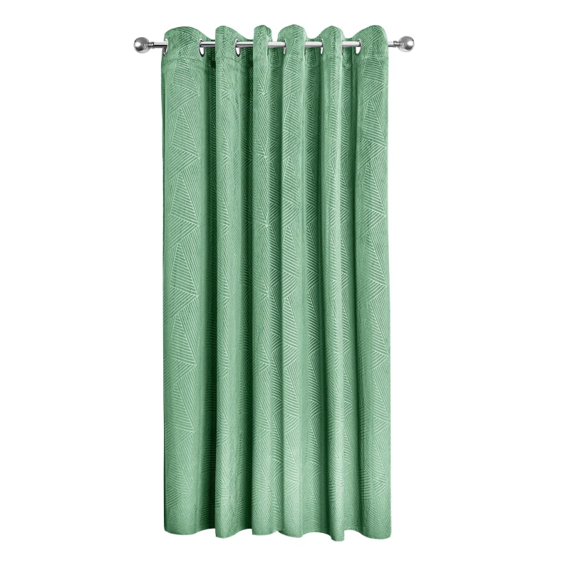 Image of Emma Barclay Door Curtain Thermal Blackout Eyelet Midnight Green unisex 117x213cm