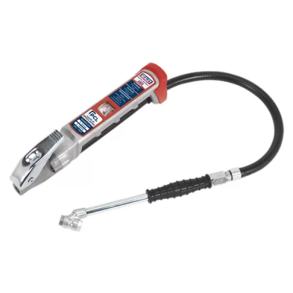 Image of Genuine SEALEY SA37/93 Professional Tyre Inflator with Twin Push-On Connector