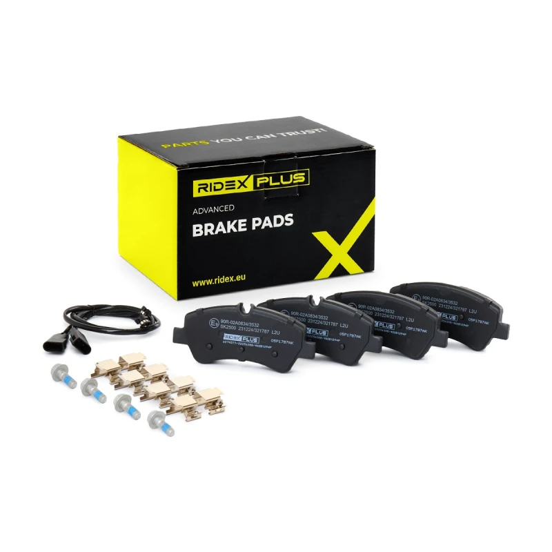 Image of RIDEX PLUS Brake pad set RIDEX PLUS 402B1294P