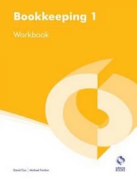 Image of Bookkeeping 1 Workbook by David Cox Paperback