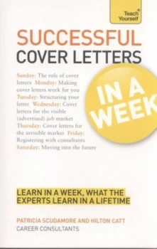 Image of Successful Cover Letters in a Week by Patricia Scudamore Paperback