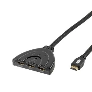 image of Vivanco 3-Way Automatic HDMI Switch