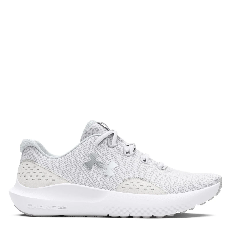 Image of Under Armour Surge 4 Running Shoes Womens White/Grey female 3 (36)