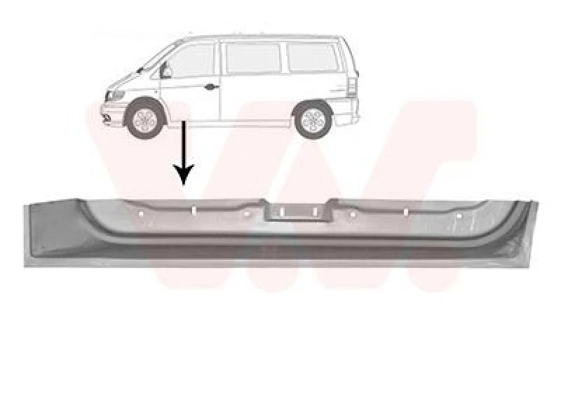 Image of VAN WEZEL Door repair panel VAN WEZEL 3078271
