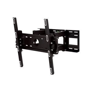 image of Ross Full motion Black TV bracket 32-70"