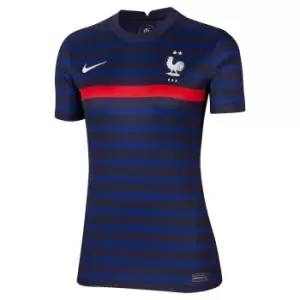 image of 2020-2021 France Home Nike Womens Shirt