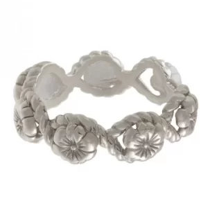Image of Ladies Olivia Burton Silver Plated Rope Ring