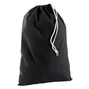 image of Westford Mill - Cotton Recycled Stuff Bag (M) (Black)