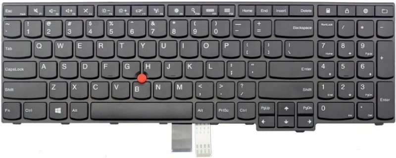 Image of Lenovo 01AX621 laptop spare part Keyboard