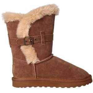 image of SoulCal Bardi Snug Boots Ladies - Chestnut