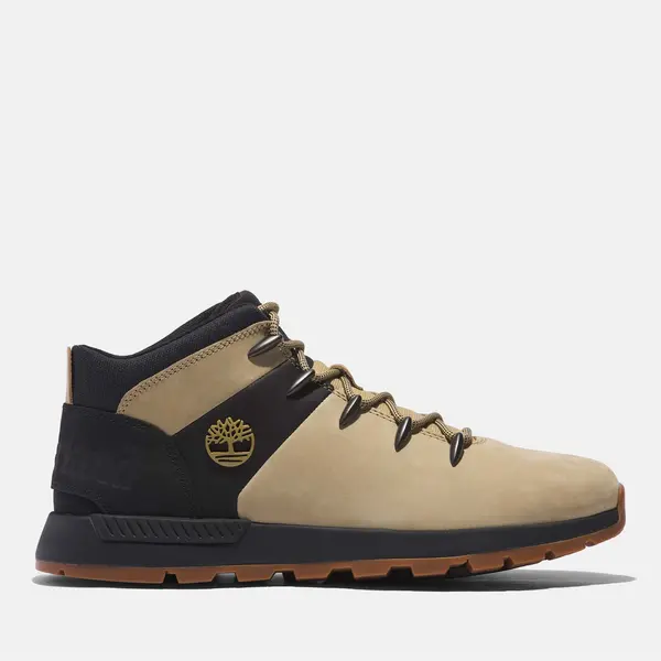 image of Timberland Mens Sprint Trekker Nubuck Hiking Boots - UK 10 Beige Boots male TB0A6AHZEN71 10