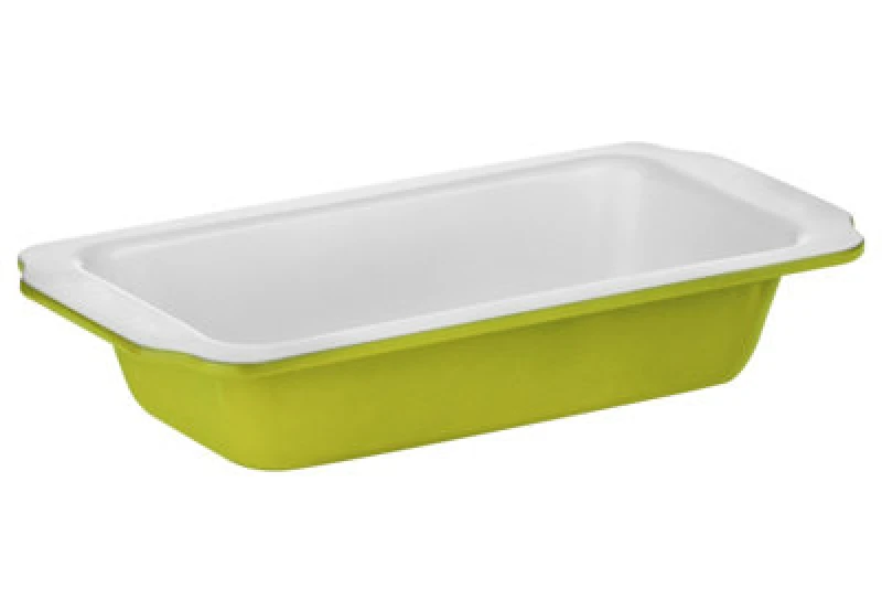 Image of Interiors by Premier Ecocook Lime Green Loaf Tin Green