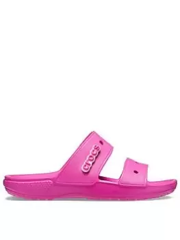 image of Crocs Classic Crocs Sandal - Juice - Pink, Size 8, Women