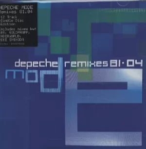 image of Depeche Mode Remixes 81-04 2004 UK CD album LCDMUTEL8