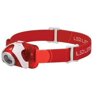 Image of Ledlenser SEO3 Headlamp - Red