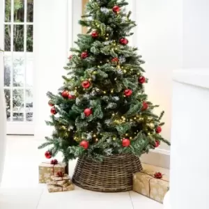 image of Ivyline Wicker Tree Skirt 60cm - Natural