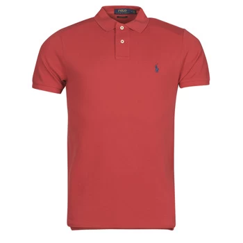 image of Polo Ralph Lauren PETRINA mens Polo shirt in Red - Sizes EU S,EU M,EU L,EU XL,EU XS