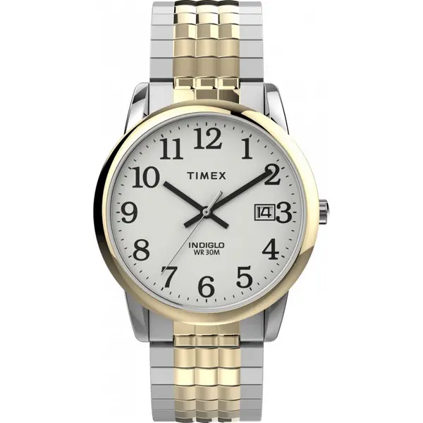 image of Timex Watches Gents Easy Reader Two-Tone Watch TW2V05600