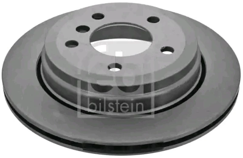 Image of FEBI BILSTEIN 43857 Brake disc Rear Axle, internally vented, Coated Brake Disc (82)
