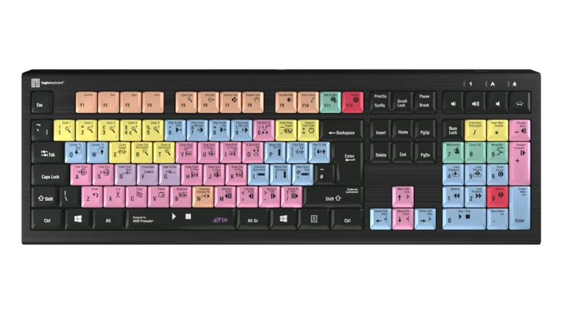 Image of Logickeyboard ASTRA 2 keyboard USB QWERTY English Black