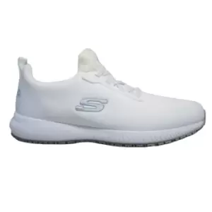 Image of Skechers Mens Squad SR Myton Occupational Shoes (11 UK) (White)