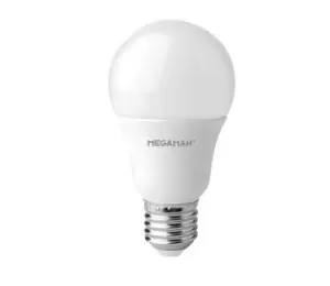 Megaman 6W LED ES/E27 GLS Warm White 360° 470lm- 148394