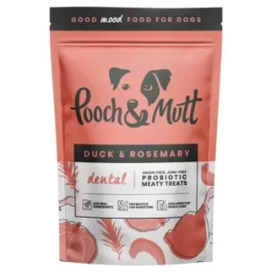 Pooch and Mutt Duck and Rosemary Dental Meaty Dog Treats 120g