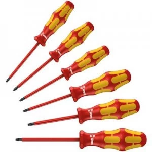 Image of Wera 167i/6 VDE Screwdriver set 6 Piece TORX socket