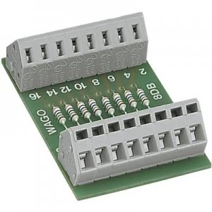 Image of Open resistor gate with 8 resistors WAGO Content