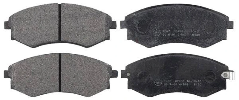 Image of A.B.S. 37468 Brake pad set with acoustic wear warning Brake Pad Set,disc brake (402)