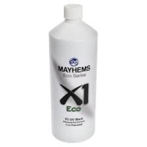 Image of Mayhems X1 UV Black Premixed Watercooling Fluid 1L