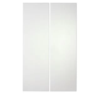 Image of IT Kitchens Stonefield Ivory Classic Corner base door W925mm Set of 2
