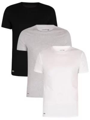 Image of Essentials Lounge 3 Pack Slim Crew T-Shirts