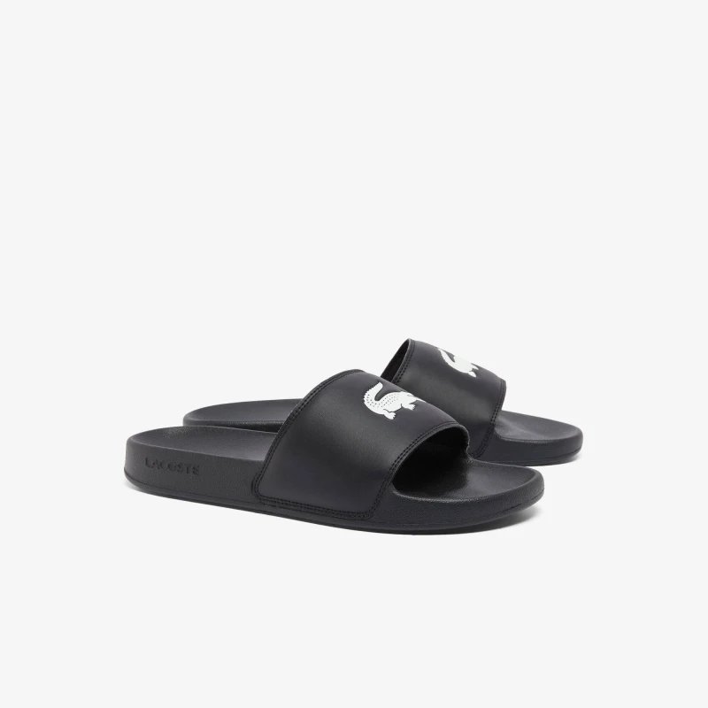 Image of Lacoste Lacoste Serve Slide - Black 6
