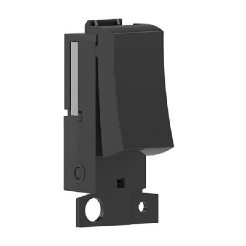 Image of Ener-J Ener - J 1 Gang Wireless Kinetic Grid Type Switch Module Black 240V