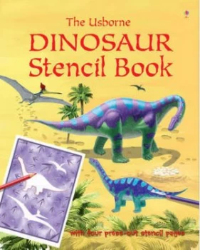 Image of Dinosaur Stencil Book Hardback
