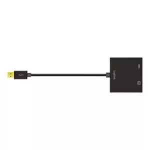 LogiLink UA0234 USB / VGA / HDMI Adapter - Black