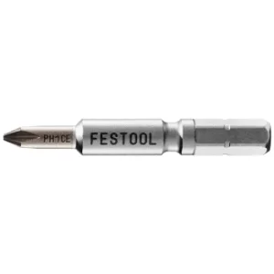 Image of Festool Centrotec Phillips Screwdriver Bits PH1 50mm Pack of 2
