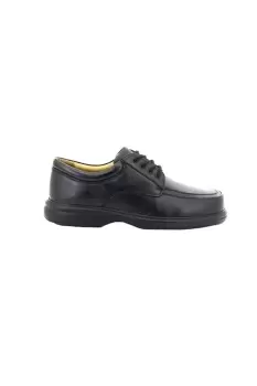 image of Superlite Wide Fit Mudguard Tie Leather Shoes