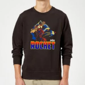 Image of Avengers Rocket Sweatshirt - Black