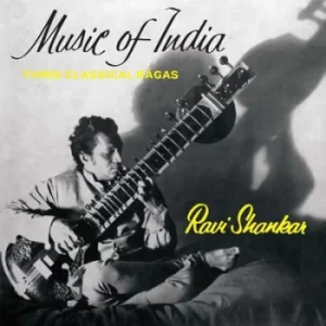 image of Music of India Three Classical Ragas by Ravi Shankar CD Album