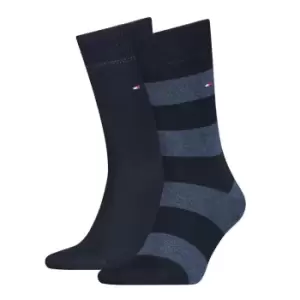 Image of Tommy Bodywear Rgby Str Sk 2P Sn - Blue