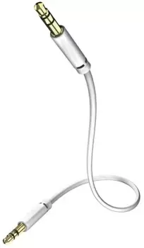 image of Inakustik 0.75m 3.5mm audio cable 3 x RCA White